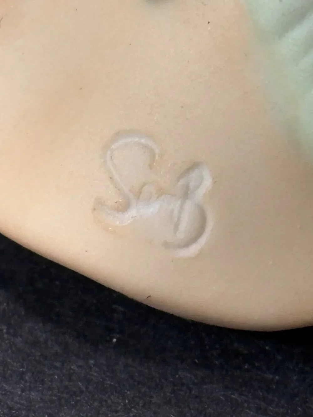 Precious Moments 2009 May Your Faith Light The Way Porcelain Bisque FLAW READ
